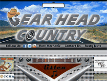Tablet Screenshot of gearheadcountry.com